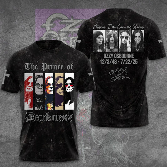 LIMITED EDITION - NEW CUSTOMIZED BLACK SABBATH x OZZY OSBOURNE T-SHIRT, HOODIE, ZIP HOODIE
