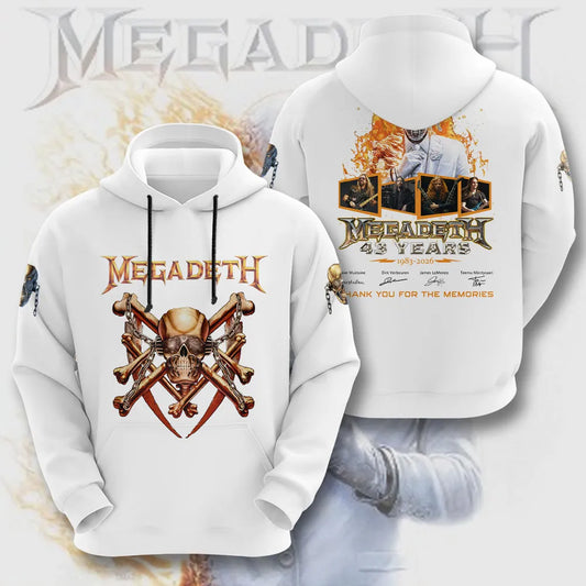 LIMITED EDITION - NEW CUSTOMIZED MEGADETH T-SHIRT, HOODIE, ZIP HOODIE