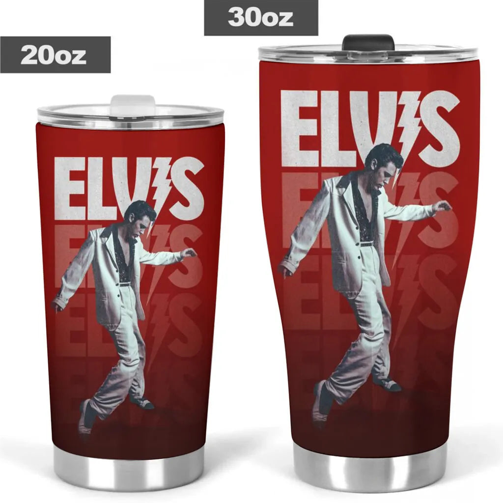 LIMITED EDITION - NEW CUSTOMIZED ELVIS PRESLEY TUMBLER CUP