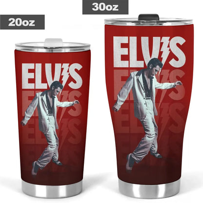 LIMITED EDITION - NEW CUSTOMIZED ELVIS PRESLEY TUMBLER CUP