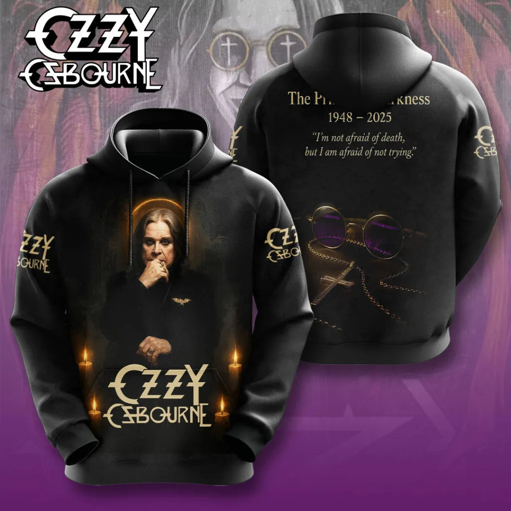 LIMITED EDITION - NEW CUSTOMIZED BLACK SABBATH x OZZY OSBOURNE T-SHIRT, HOODIE, ZIP HOODIE