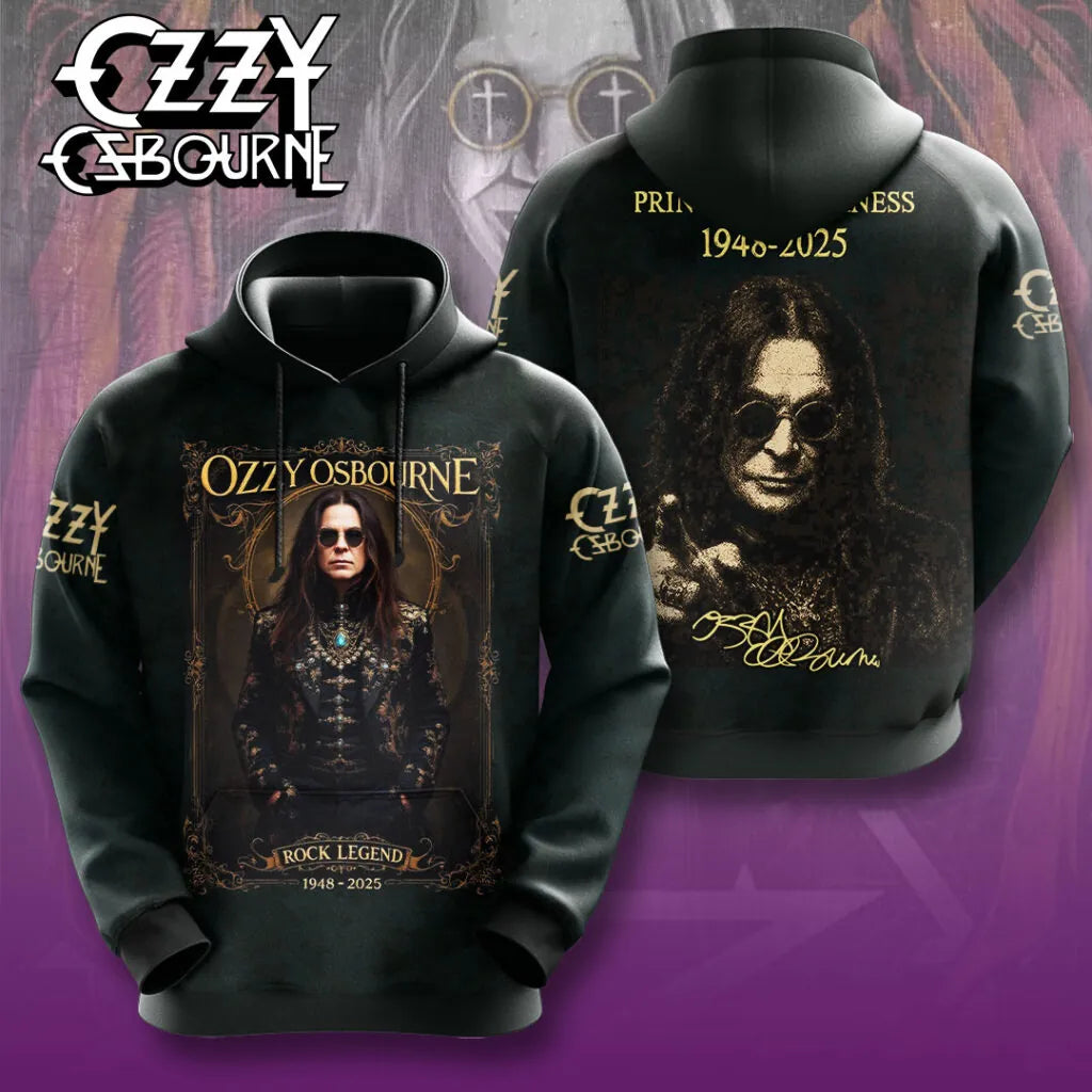 LIMITED EDITION - NEW CUSTOMIZED BLACK SABBATH x OZZY OSBOURNE T-SHIRT, HOODIE, ZIP HOODIE