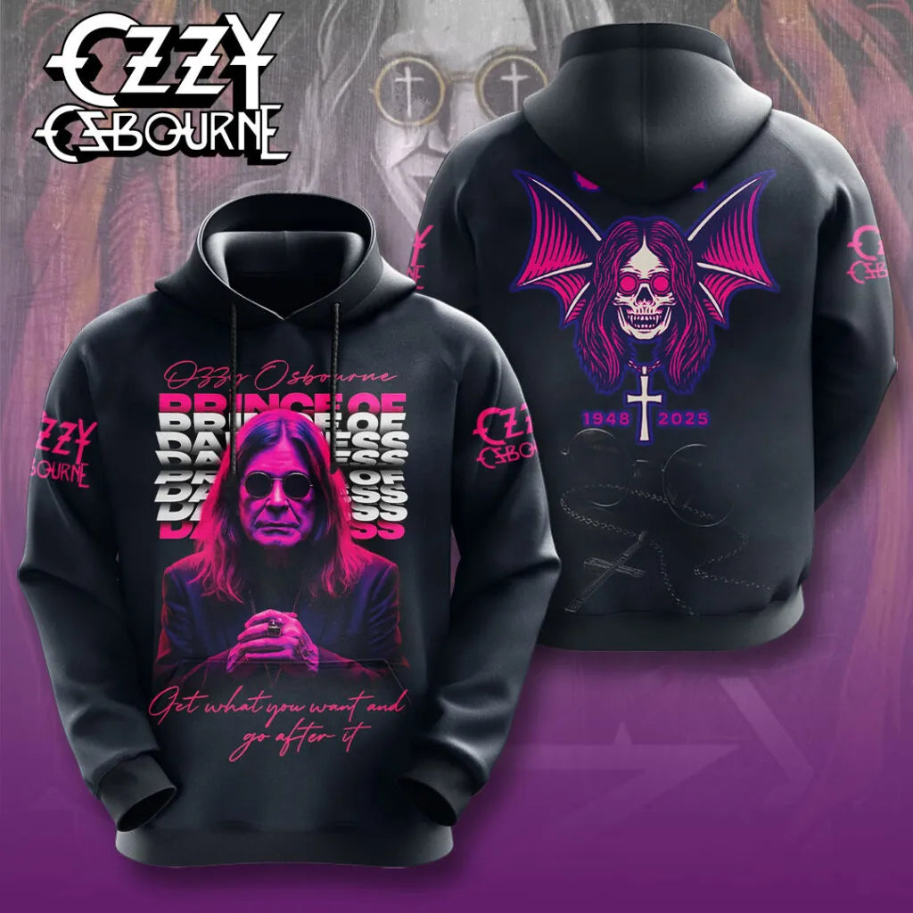 LIMITED EDITION - NEW CUSTOMIZED BLACK SABBATH x OZZY OSBOURNE T-SHIRT, HOODIE, ZIP HOODIE