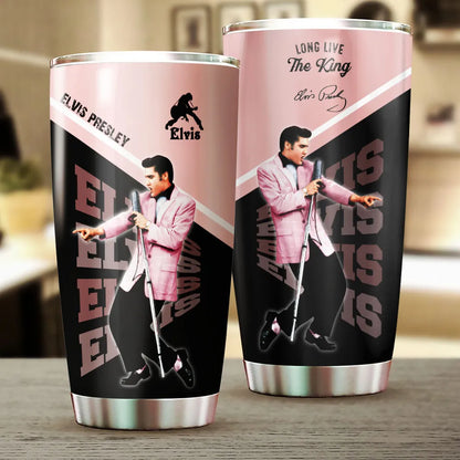 LIMITED EDITION - NEW CUSTOMIZED ELVIS PRESLEY TUMBLER CUP
