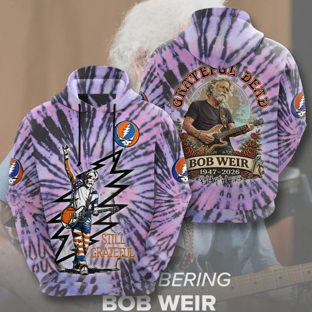 LIMITED EDITION - NEW CUSTOMIZED GRATEFUL DEAD T-SHIRT, HOODIE, ZIP HOODIE