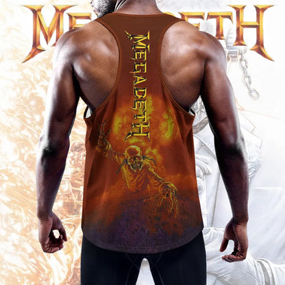 LIMITED EDITION - NEW CUSTOMIZED MEGADETH UNISEX TANK TOP