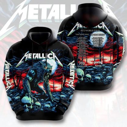 LIMITED EDITION - NEW CUSTOMIZED METALLICA T-SHIRT, HOODIE, ZIP HOODIE