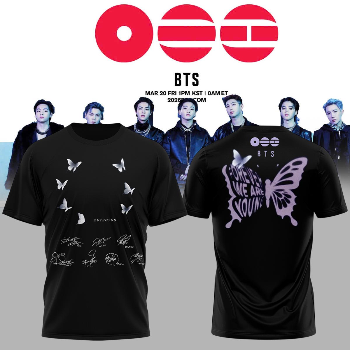 LIMITED EDITION - BTS COMEBACK WORLD TOUR APPAREL