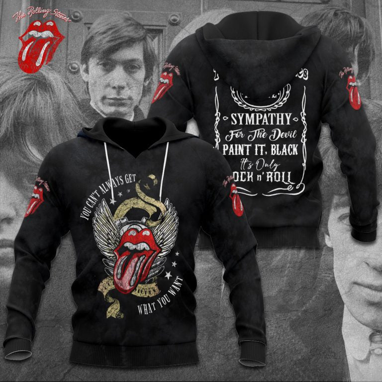 LIMITED EDITION - NEW CUSTOMIZED THE ROLLING STONES T-SHIRT, HOODIE, ZIP HOODIE
