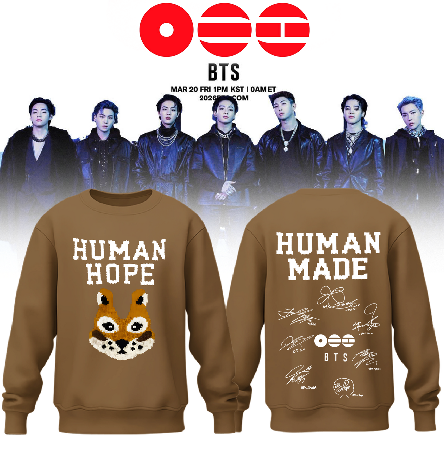 LIMITED EDITION - BTS COMEBACK WORLD TOUR APPAREL