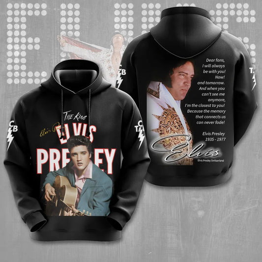 LIMITED EDITION - NEW CUSTOMIZED ELVIS PRESLEY T-SHIRT, HOODIE, ZIP HOODIE