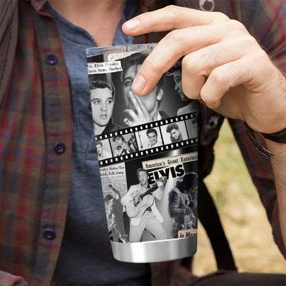 LIMITED EDITION - NEW CUSTOMIZED ELVIS PRESLEY TUMBLER CUP