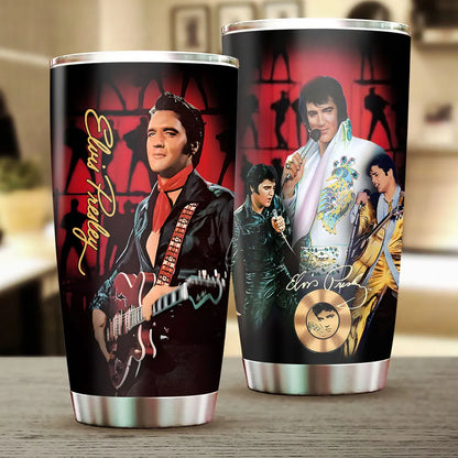 LIMITED EDITION - NEW CUSTOMIZED ELVIS PRESLEY TUMBLER CUP