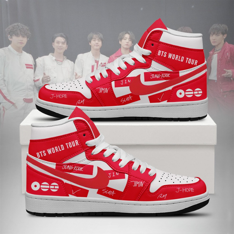 LIMITED EDITION - BTS COMEBACK WORLD TOUR AIR JORDAN SHOES