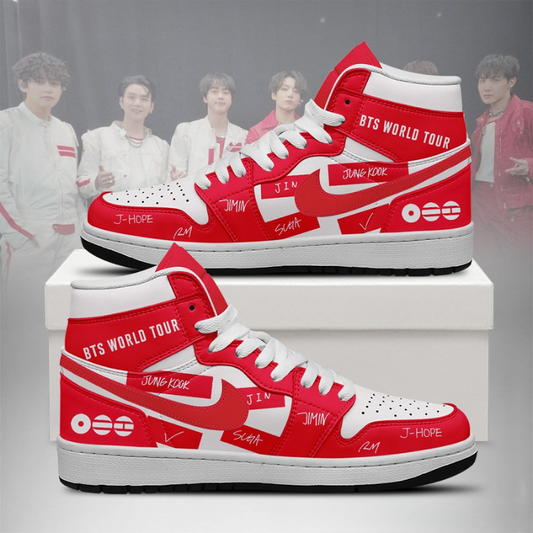 LIMITED EDITION - BTS COMEBACK WORLD TOUR AIR JORDAN SHOES