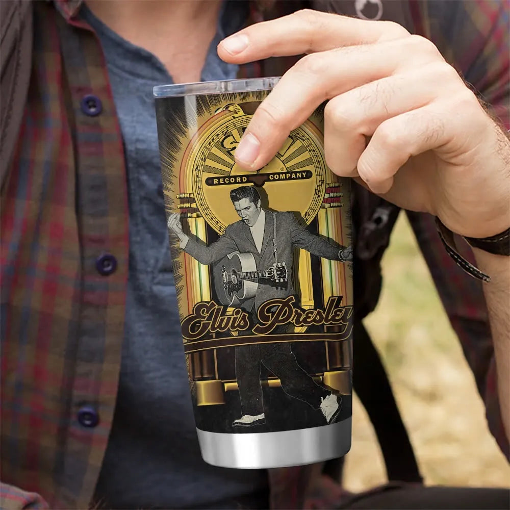 LIMITED EDITION - NEW CUSTOMIZED ELVIS PRESLEY TUMBLER CUP