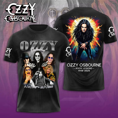 LIMITED EDITION - NEW CUSTOMIZED BLACK SABBATH x OZZY OSBOURNE T-SHIRT, HOODIE, ZIP HOODIE
