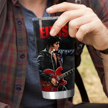 LIMITED EDITION - NEW CUSTOMIZED ELVIS PRESLEY TUMBLER CUP