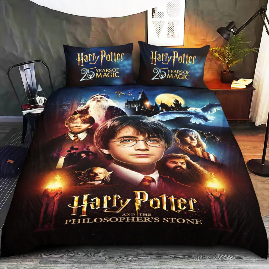 LIMITED EDITION - NEW CUSTOMIZED HRPT 3-PIECE DUVET BEDDING SET