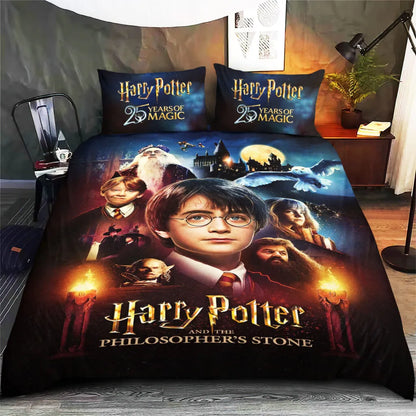 LIMITED EDITION - NEW CUSTOMIZED HRPT 3-PIECE DUVET BEDDING SET