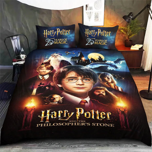 LIMITED EDITION - NEW CUSTOMIZED HRPT 3-PIECE DUVET BEDDING SET