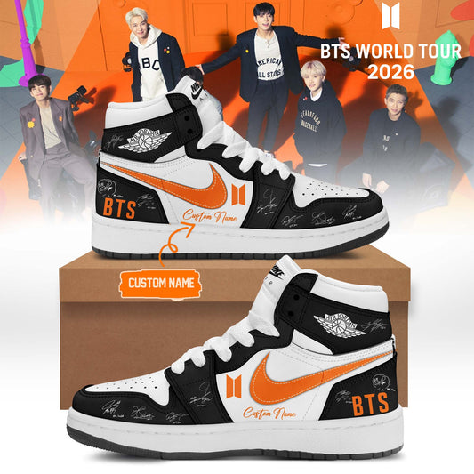 LIMITED EDITION - BTS COMEBACK WORLD TOUR AIR JORDAN SHOES