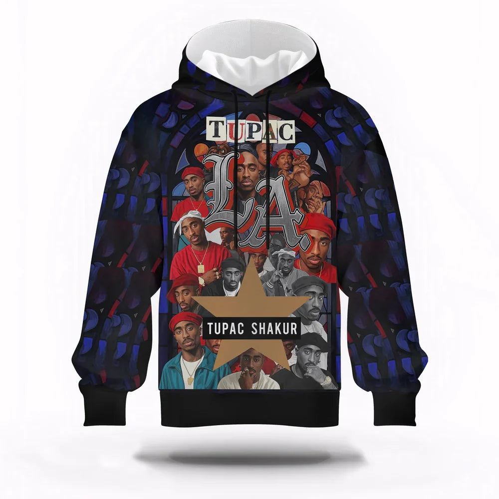 LIMITED EDITION - NEW CUSTOMIZED TUPAC SHAKUR T-SHIRT, HOODIE, ZIP HOODIE