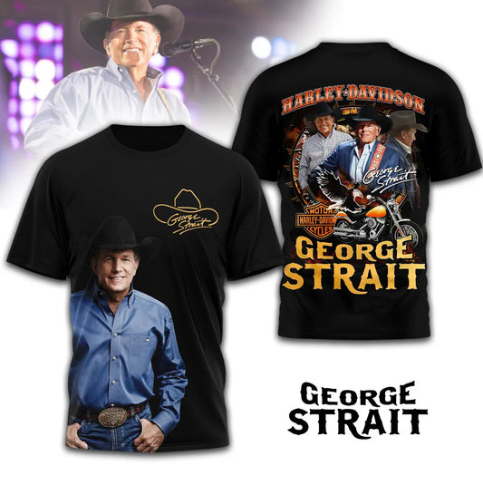 LIMITED EDITION - NEW CUSTOMIZED GEORGE STRAIT T-SHIRT, HOODIE, ZIP HOODIE