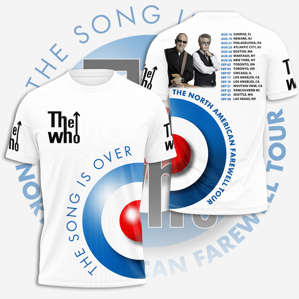 LIMITED EDITION - NEW CUSTOMIZED THE WHO T-SHIRT, HOODIE, ZIP HOODIE