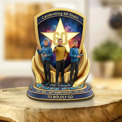 LIMITED EDITION - NEW CUSTOMIZED TREK ACRYLIC PLAQUE