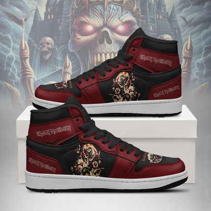 LIMITED EDITION - NEW CUSTOMIZED IRON MAIDEN AIR JORDAN SHOES