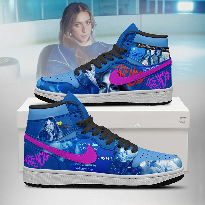 LIMITED EDITION - NEW CUSTOMIZED TATE MCRAE AIR JORDAN SHOES