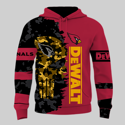 LIMITED EDITION - NEW CUSTOMIZED NFL20 ARC ARIZONA CARDINALS DEWALT UNISEX T-SHIRT, POLO, HOODIE & JACKETS