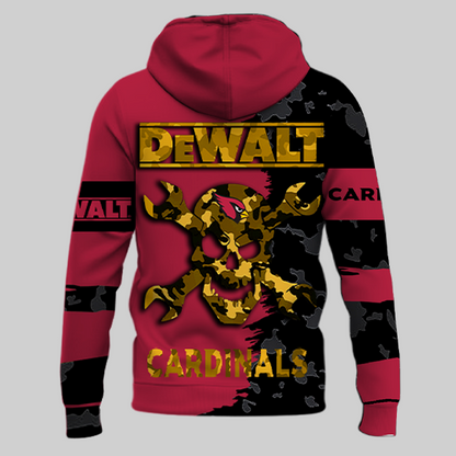 LIMITED EDITION - NEW CUSTOMIZED NFL20 ARC ARIZONA CARDINALS DEWALT UNISEX T-SHIRT, POLO, HOODIE & JACKETS