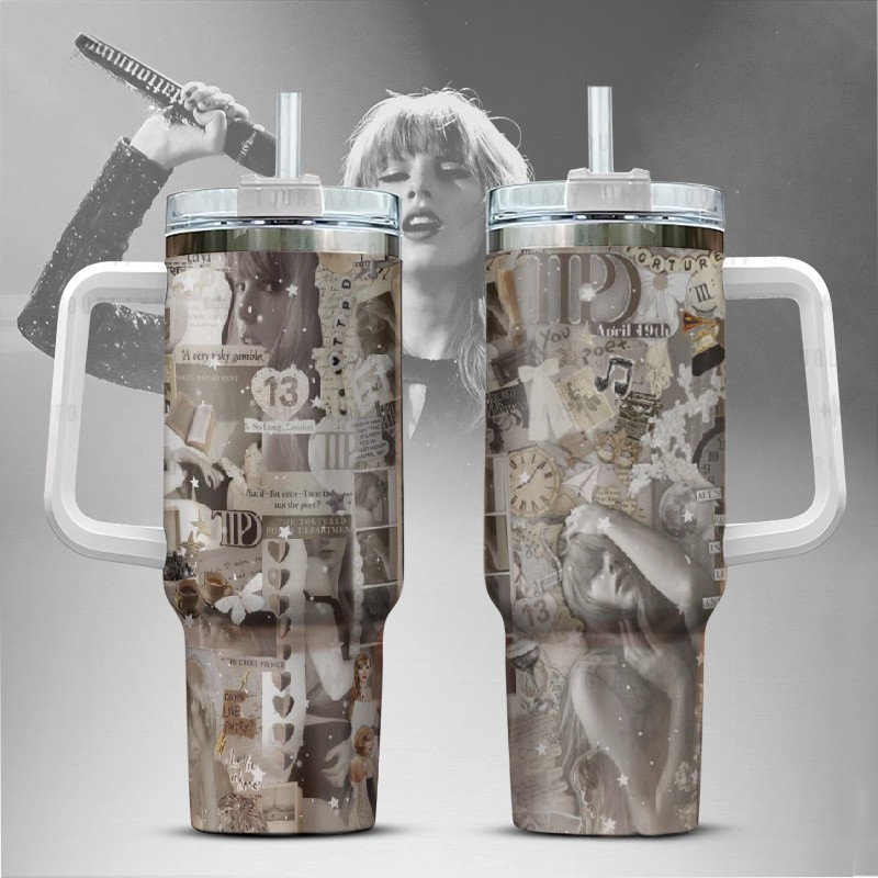 LIMITED EDITION - NEW CUSTOMIZED TAYLOR SWIFT 40 Oz TUMBLER