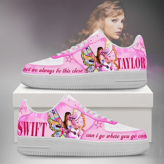LIMITED EDITION - NEW CUSTOMIZED TAYLOR SWIFT AF1 SHOES