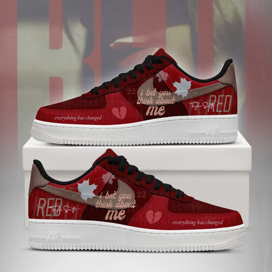 LIMITED EDITION - NEW CUSTOMIZED TAYLOR SWIFT AF1 SHOES