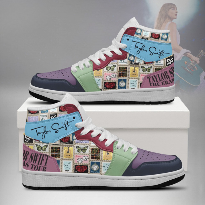 LIMITED EDITION - NEW CUSTOMIZED TAYLOR SWIFT AIR JORDAN SHOES