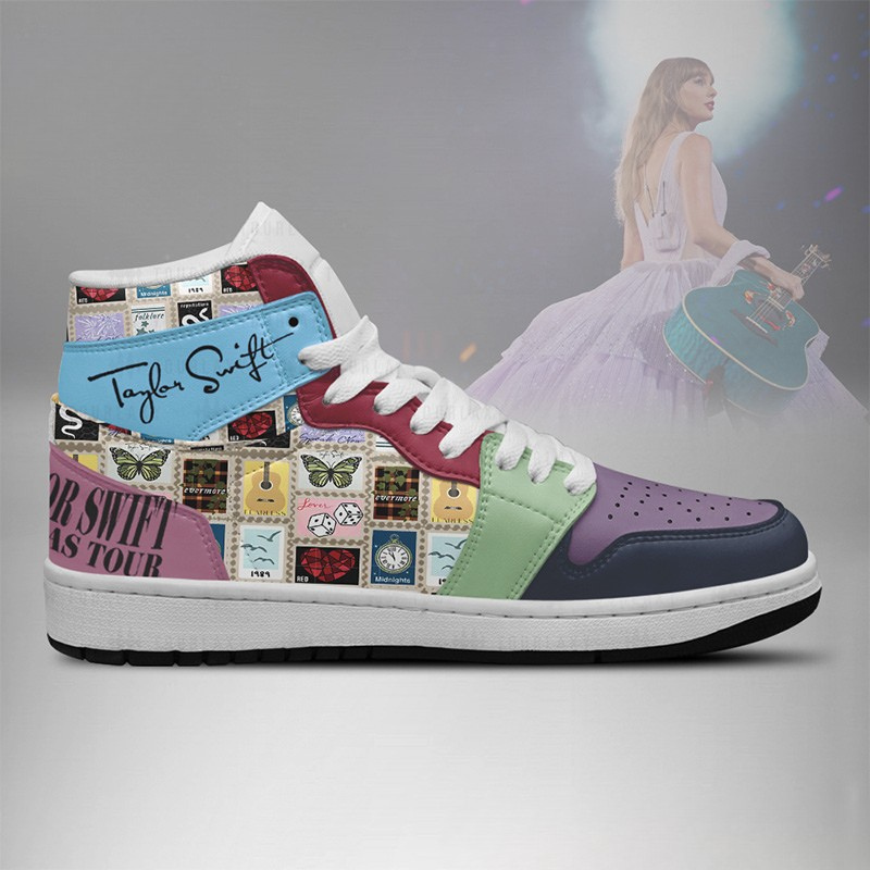 LIMITED EDITION - NEW CUSTOMIZED TAYLOR SWIFT AIR JORDAN SHOES