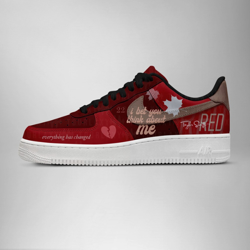 LIMITED EDITION - NEW CUSTOMIZED TAYLOR SWIFT AF1 SHOES