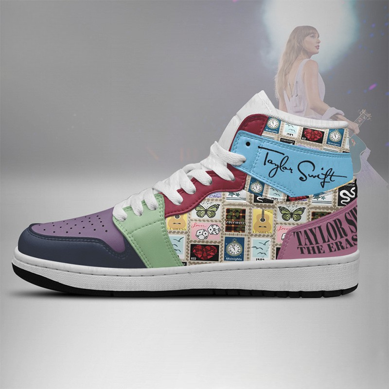 LIMITED EDITION - NEW CUSTOMIZED TAYLOR SWIFT AIR JORDAN SHOES