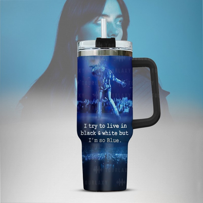 LIMITED EDITION - NEW CUSTOMIZED BILLIE EILISH TUMBLER CUP