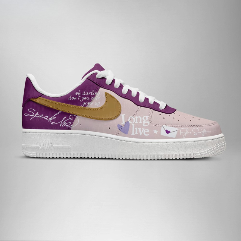 LIMITED EDITION - NEW CUSTOMIZED TAYLOR SWIFT AF1 SHOES