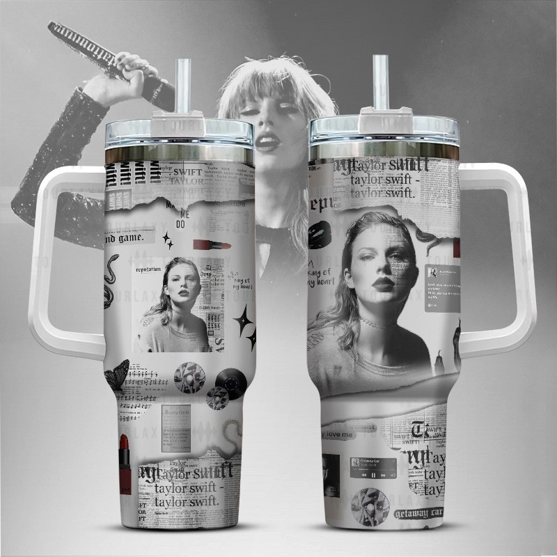 LIMITED EDITION - NEW CUSTOMIZED TAYLOR SWIFT 40 Oz TUMBLER