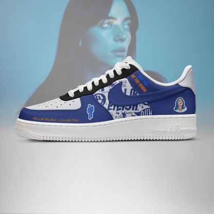 LIMITED EDITION - NEW CUSTOMIZED BILLIE EILISH AF1 SHOES