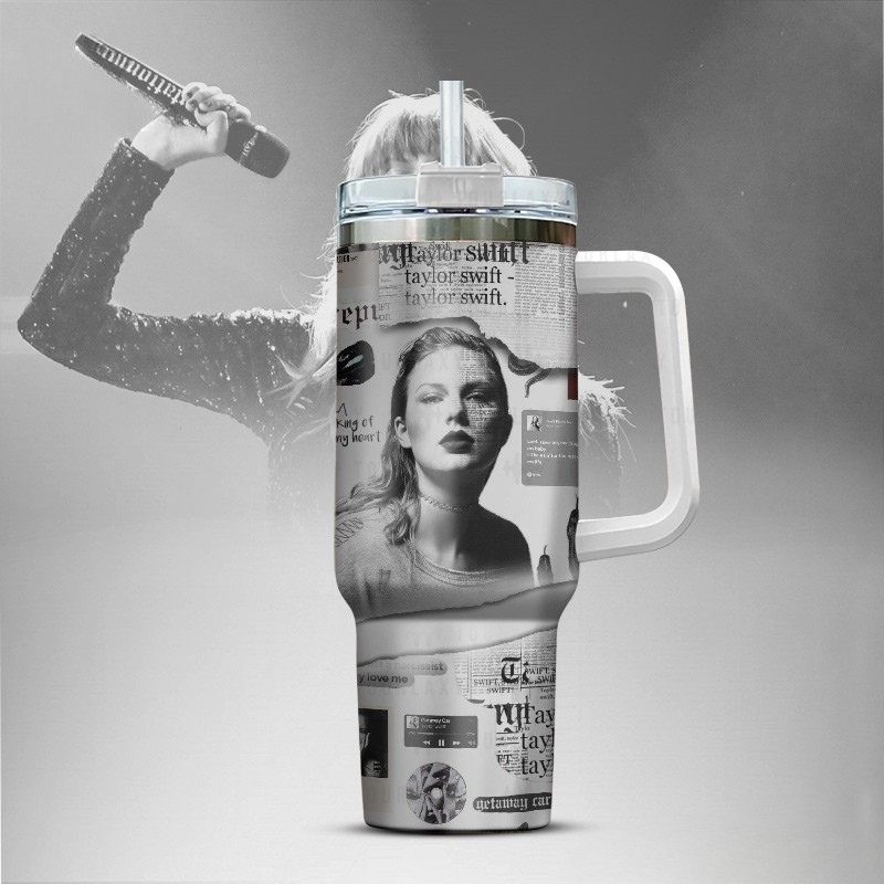 LIMITED EDITION - NEW CUSTOMIZED TAYLOR SWIFT 40 Oz TUMBLER