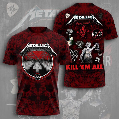 LIMITED EDITION - NEW CUSTOMIZED METALLICA T-SHIRT, HOODIE, ZIP HOODIE