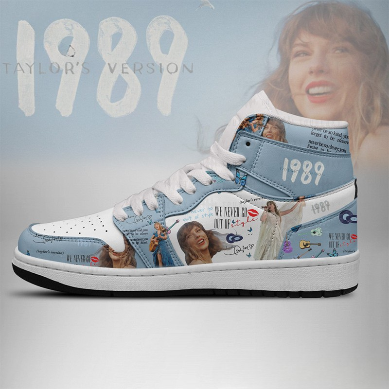 LIMITED EDITION - NEW CUSTOMIZED TAYLOR SWIFT AIR JORDAN SHOES