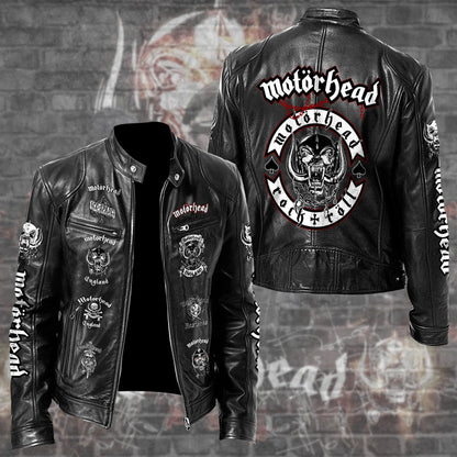LIMITED EDITION - NEW CUSTOMIZED MOTÖRHEAD MOTORCYCLE LEATHER JACKET