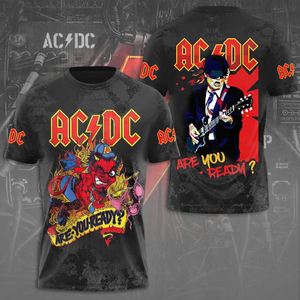 LIMITED EDITION - NEW CUSTOMIZED AC/DC T-SHIRT, HOODIE, ZIP HOODIE